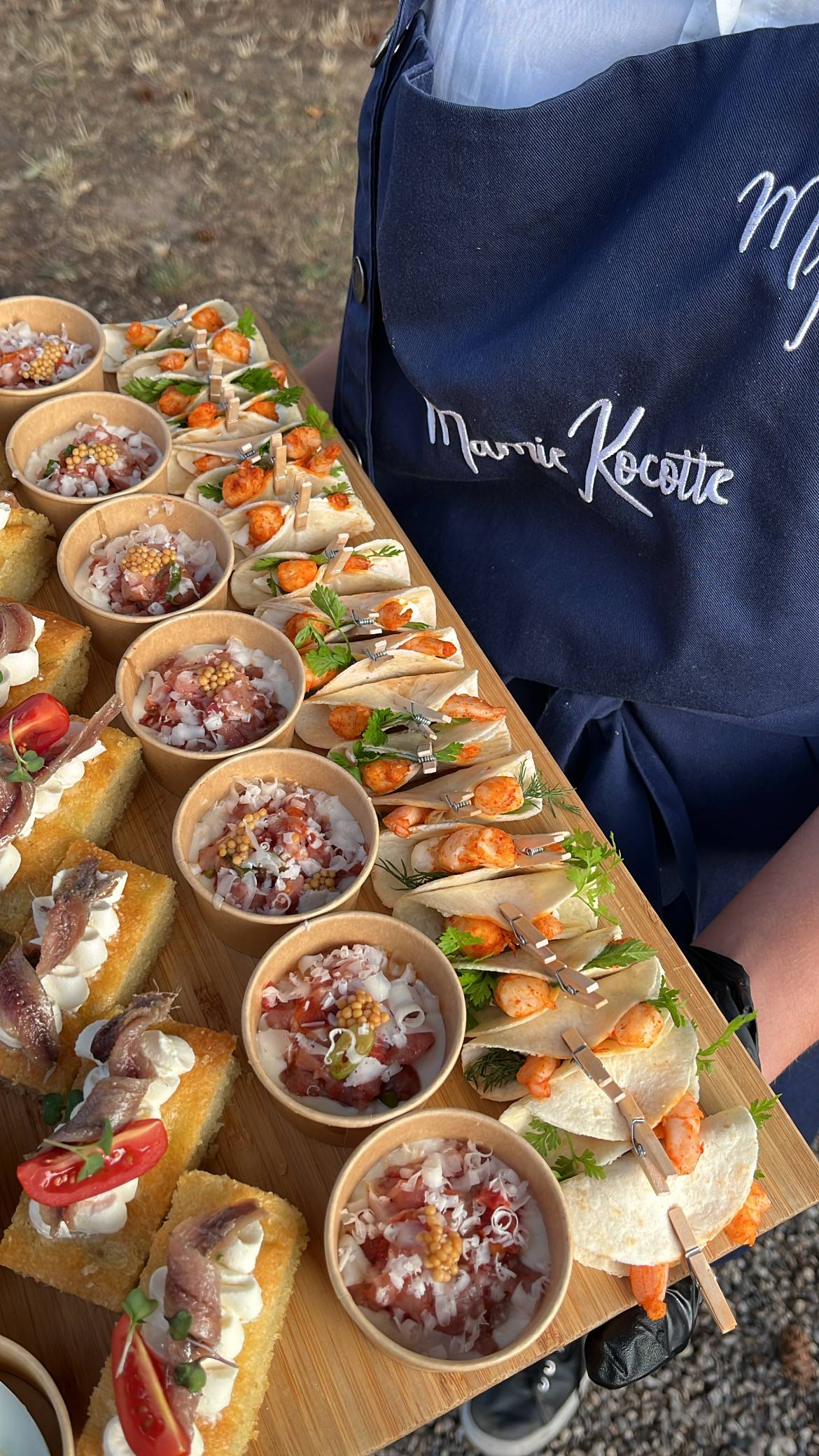 Un cocktail dinatoire sur-mesure à Tassin-La-Demi-Lune avec Mamie Kocotte, traiteur à Lyon