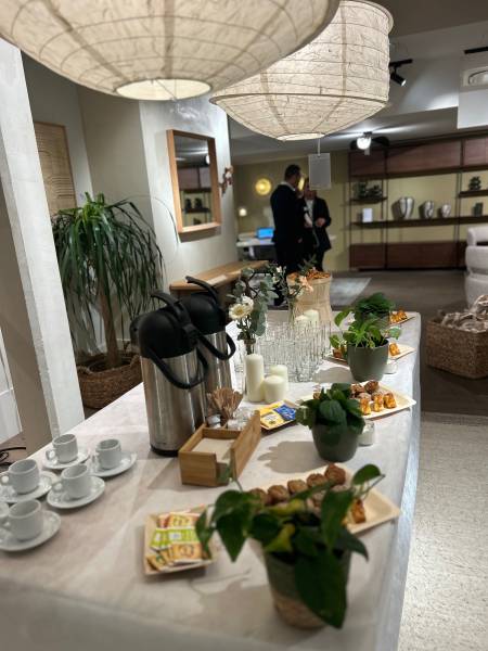 Petit déjeuner traiteur haut de gamme 