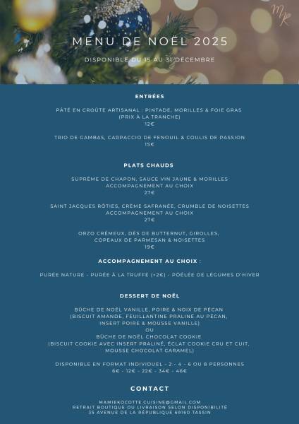 Votre traiteur à Lyon au service de vos événements de fin d’année