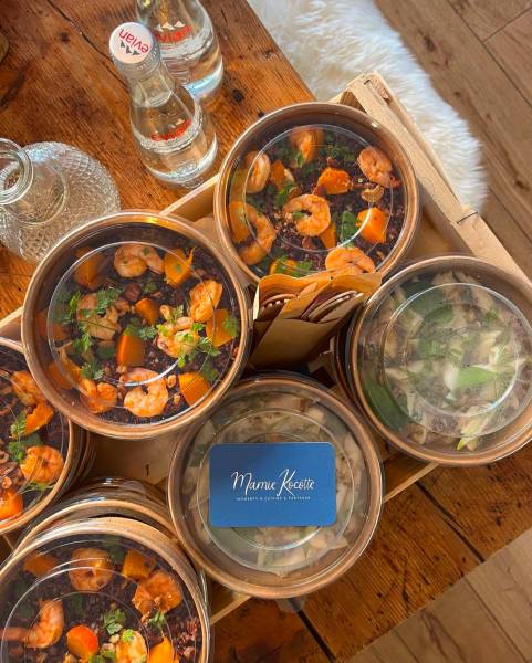 Livraison de plateaux-repas gourmands à Lyon, Rhône Alpes par votre traiteur Mamie Kocotte